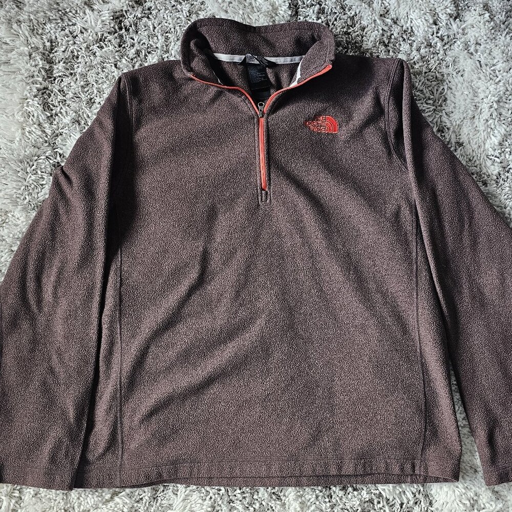 North Face 1/4 zip fleece, medium (M)